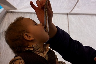 Goede Vissers viskraam op Noordermarkt